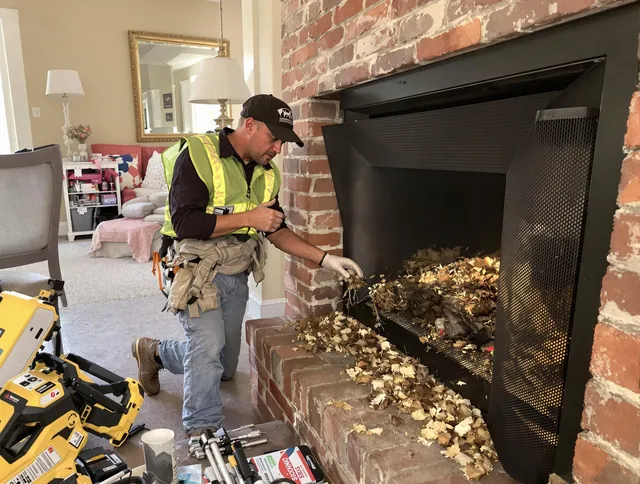 Safe screening installation by Colorado Springs Chimney Sweep in Colorado Springs, CO
