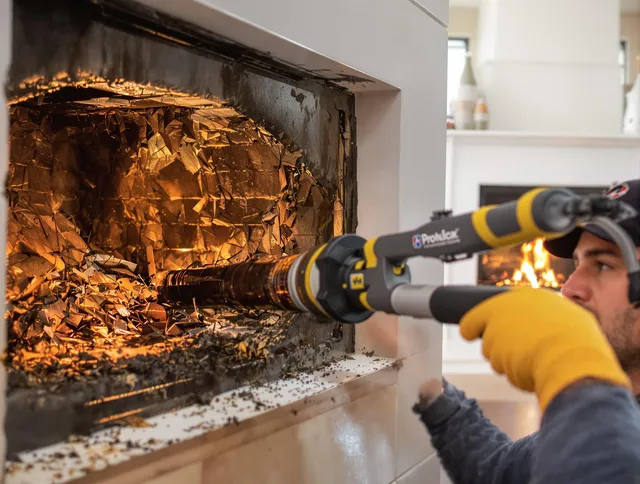 Professional chimney cleaning by Colorado Springs Chimney Sweep in Colorado Springs, CO