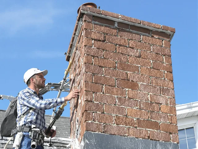 Brickwork for a chimney rebuild by Colorado Springs Chimney Sweep in Colorado Springs, CO